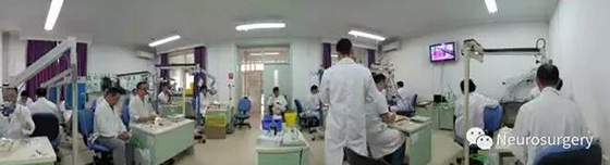 圖1   學(xué)員正在進(jìn)行動物練習(xí)